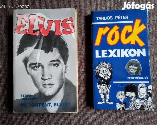 Rock Lexikon vagy Mi történt, Elvis? Steve Dunleavy Szerk.: Rigó Béla