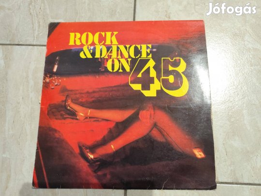 Rock & Dance-Sláger Mix -bakelit hanglemez