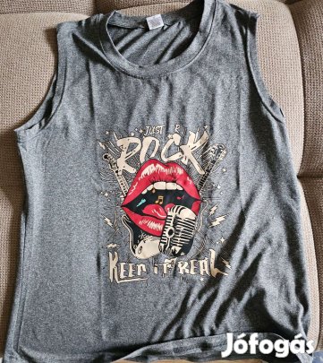 Rock atléta, póló.unisex.L méret kb, új!