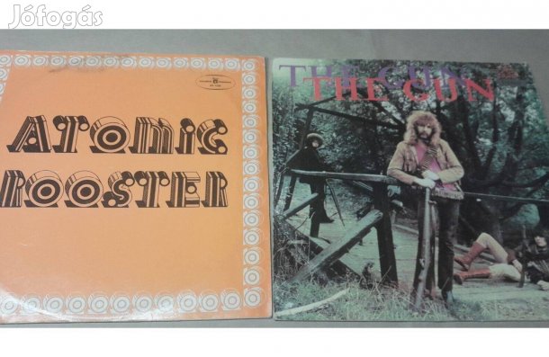 Rock bakelit nagy lemez, 2 db együtt