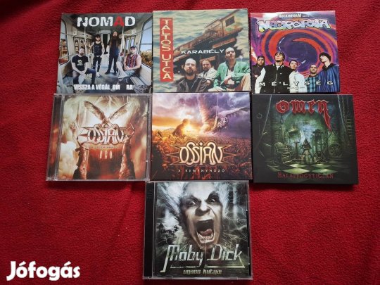 Rock cd kazetta csomag