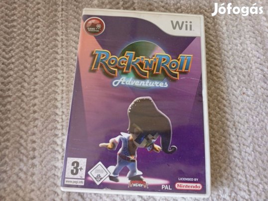 Rock'n'Roll Adventures eredeti Nintendo Wii játék
