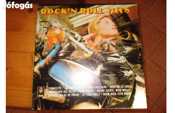 Rock'n roll hits bakelit hanglemez eladó