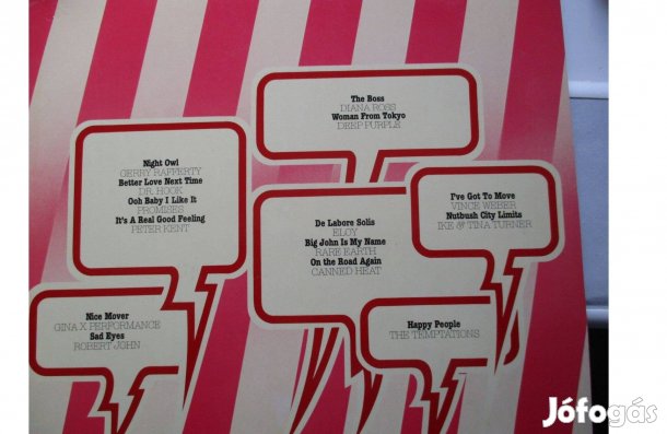 Rock válogatás bakelit hanglemez eladó