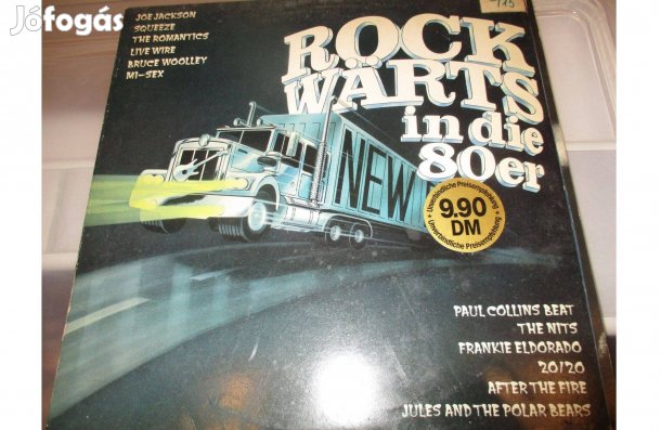 Rock wärts in die 80er bakelit hanglemez eladó