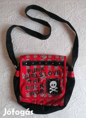 Rocker / Punk / Hippi / Metal Női Vászon Válltáska / Oldaltáska