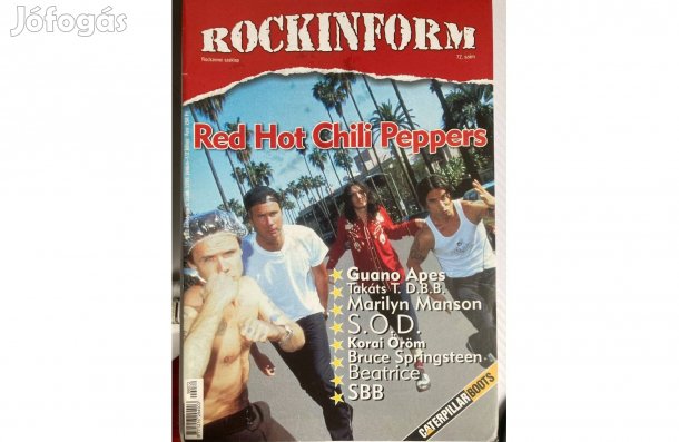 Rockinform 1999. júni Red Hot Chili, Bruce Sprinsteen, Marilyn Manso