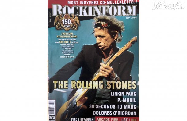 Rockinform 2007 június Rolling Stones Linkin Park Nine Inch Nails
