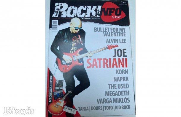 Rockinform 2010 szeptember Joe Satriani Korn Megadeth
