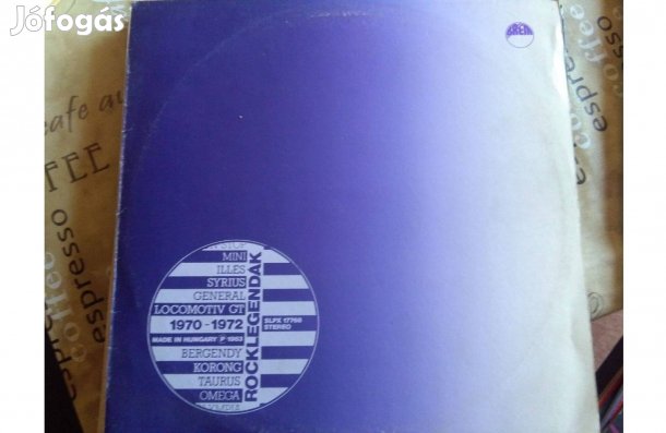 Rocklegendák 1970-1972 bakelit hanglemez eladó