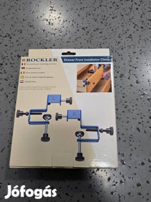 Rockler fiók előlap fúró sablon