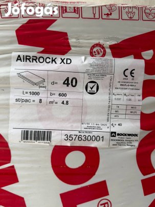 Rockwool Airrock XD Hő és Hangszigetelő kőzetgyapot