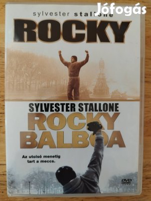 Rocky + Rocky Balboa duplalemezes dvd Szinkronizált változat 