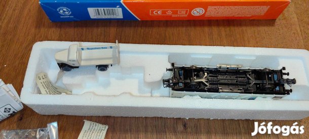 Roco 44141, DB, "Augustinerbräu" vagon és teherautó, H0, DC