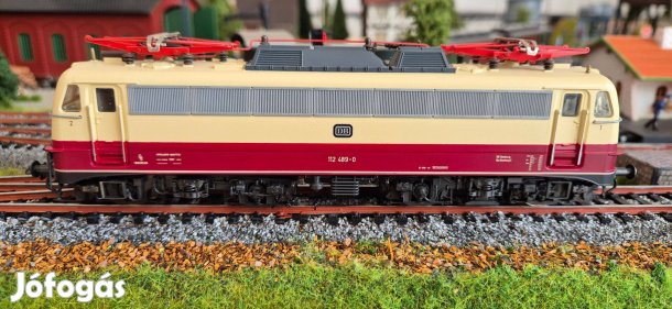 Roco BR112-es Rheingold festéssel, digitális, H0-ás