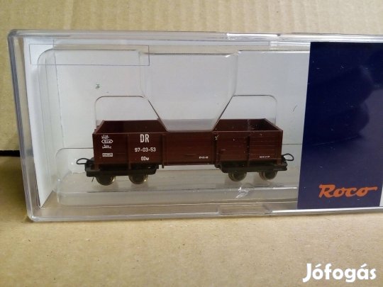 Roco DR erdei vasúti nyitott teherkocsi. Ep. III-IV. H0e