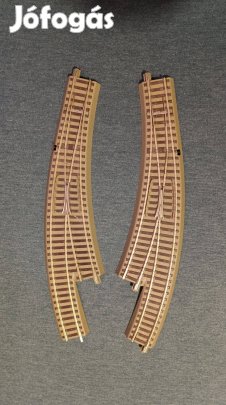 Rocoline H0 ágyazatos sínek, váltók