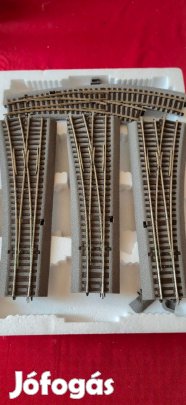 Rocoline H0 gumiágyazatos váltók,kocsileakasztó,Újak