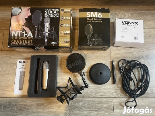 Rode NT1-A stúdió mikrofon szett