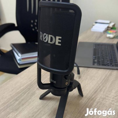 Rode NT-USB kondenzátor USB mikrofon fejhallgató erősítő popszűrővel