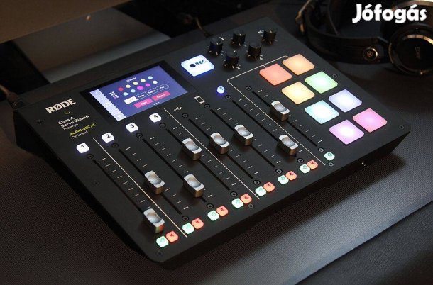 Rode Rodecaster Pro, 2 éves 10x használt + doboz