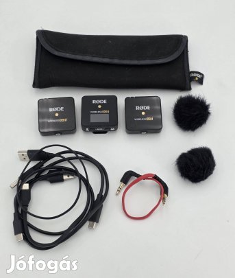 Rode Wireless GO II szett eladó