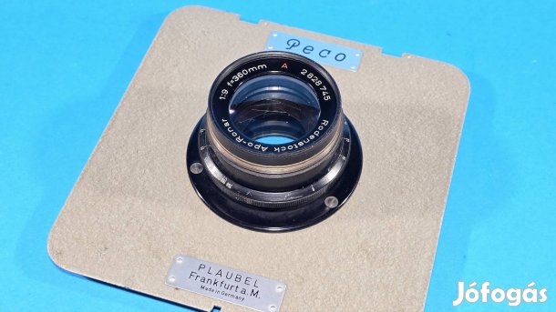 Rodenstock Apo Ronar 9/360mm objektív