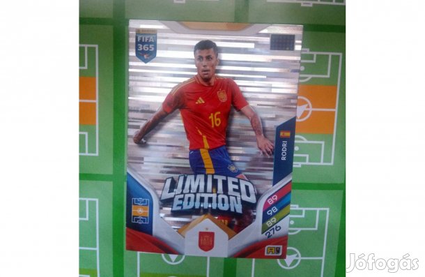 Rodri (Spanyolország) Panini Fifa 365 2026 XXL Limited kártya