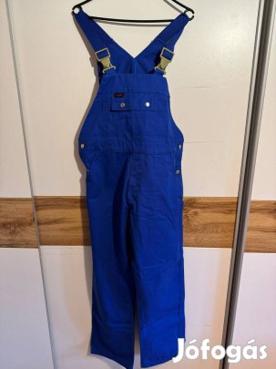 Rofa Cargo 48-as , búzavirágkék férfi kantáros munkásnadrág eladó