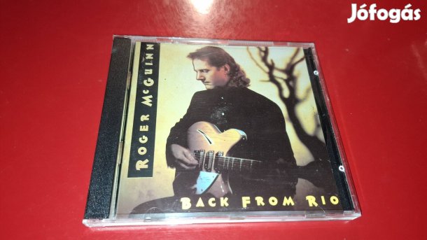 Roger Mcguinn Back from Rio Cd 1991 Gloria