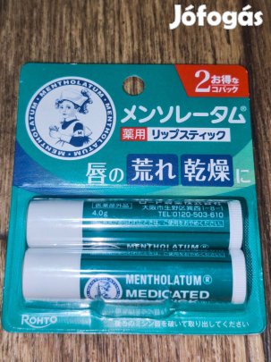 Rohto Mentholatum Medicated Lip Stick XD ajak ápoló - 2 db
