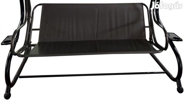 Rojaplast DE LUXE II csere szövetkárpit hintaágyhoz  fekete