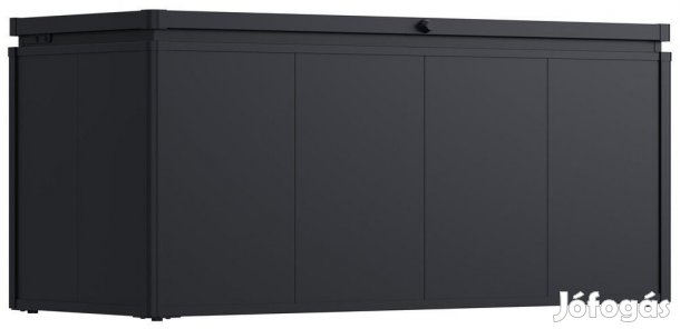 Rojaplast NOBLE 640 L acél tárolódoboz  sötétszürke