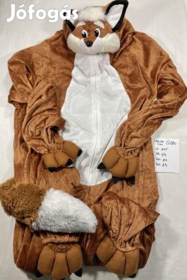 Róka jelmez, állat jelmez, felnőtt jelmez G280