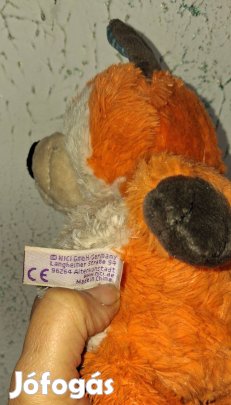 Róka plüss eladó
