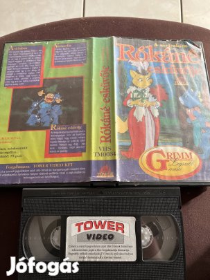 Rókáné esküvője mese vhs.  