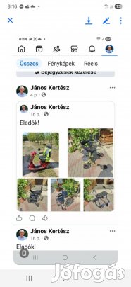 Rokkant kocsi,és járásegitők eladók