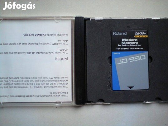 Roland JD990 Super Szintetizátor Modul Hangkártya Eladó!