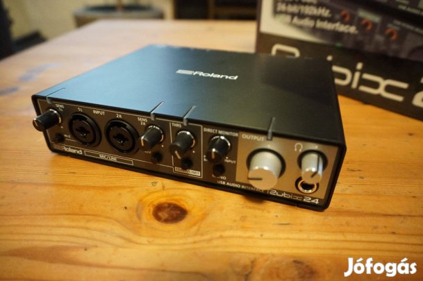 Roland Rubix 24 USB hangkártya/keverő (dobozos)