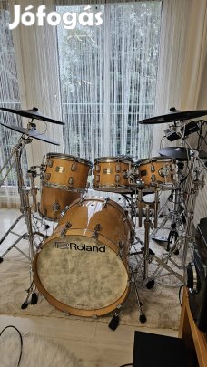 Roland VAD706-GN Pro Gloss Natural V-Drums Acoustic Design