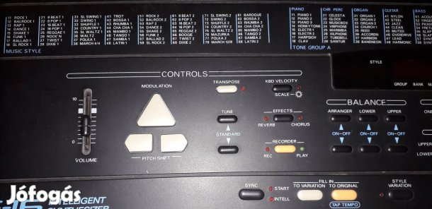 Roland e16 kisérőautomatikás szintetizátor 