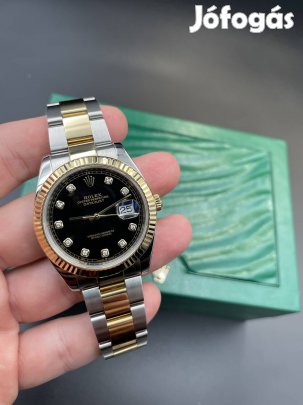 Rolex Datejust 41 gyári gyémántos arany acél