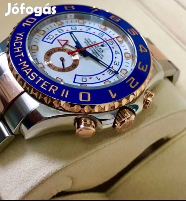 Rolex Yacht-Master II 18K rosearany-acél 