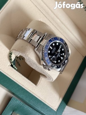 Rolex gmt-master 2 batman 2023 full szettben eladó