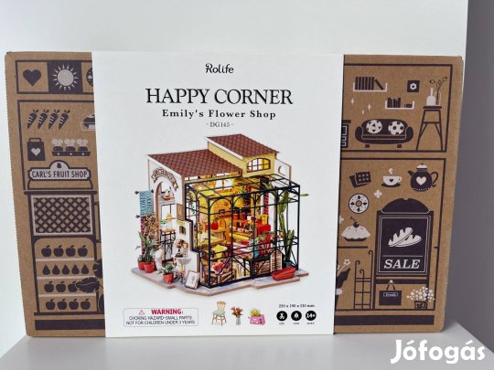 Rolife DG145 Emily virágboltja Miniatűr ház
