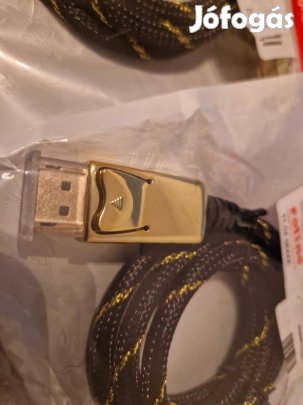 Roline 4K displayport kábel 2db egyben