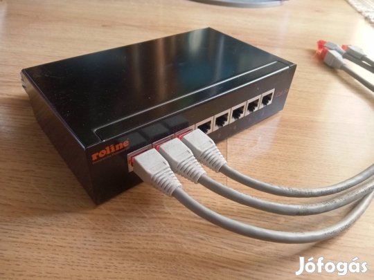 Roline 8Portos elosztó telefon vagy internet