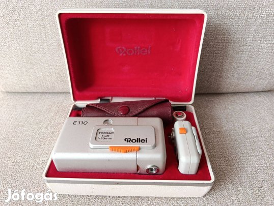 Rollei E110 mini fényképezőgép díszdobozban