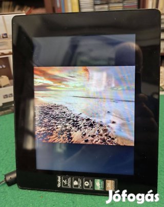 Rollei Pissarro DPF80 digitális képkeret Újszerű, dobozos, teljes t