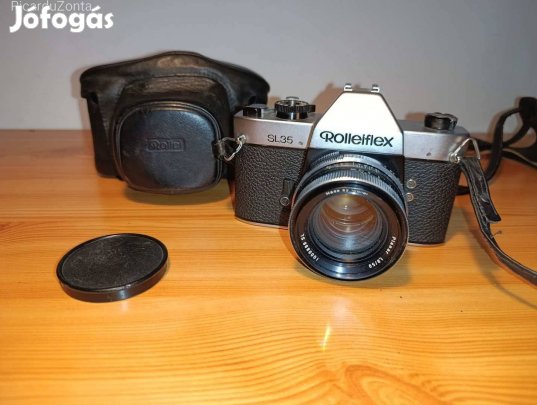 Rolleiflex Rollei SL35 QBM Carl Zeiss Planar F1.8 50MM fényképezőgép